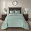 Ensemble couvre-lit vert d'eau complet-122502135-122502140