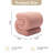 S-shape Teddy Fabric Ottoman with Sturdy Wooden Frame and Anti-slip Foot Nails for Comfort and Durability-1193716897
