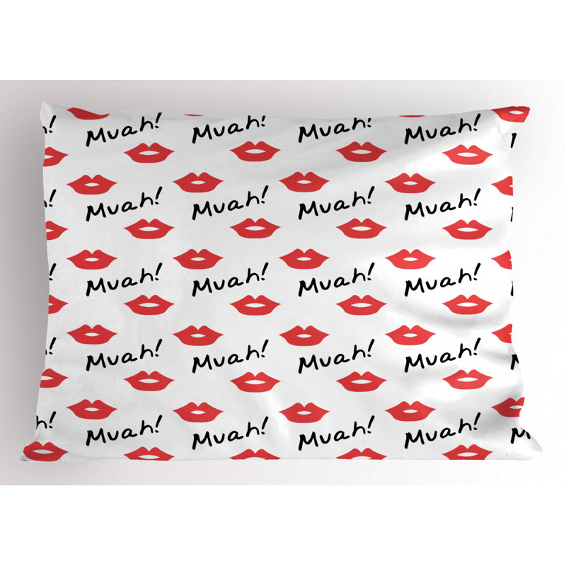 Kiss Polyester Sham Set, Twin