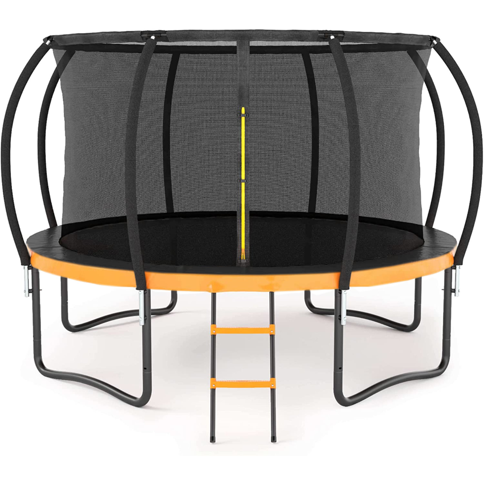 Arlmont & Co. Shondrick 144' Round Backyard Trampoline with Safety ...