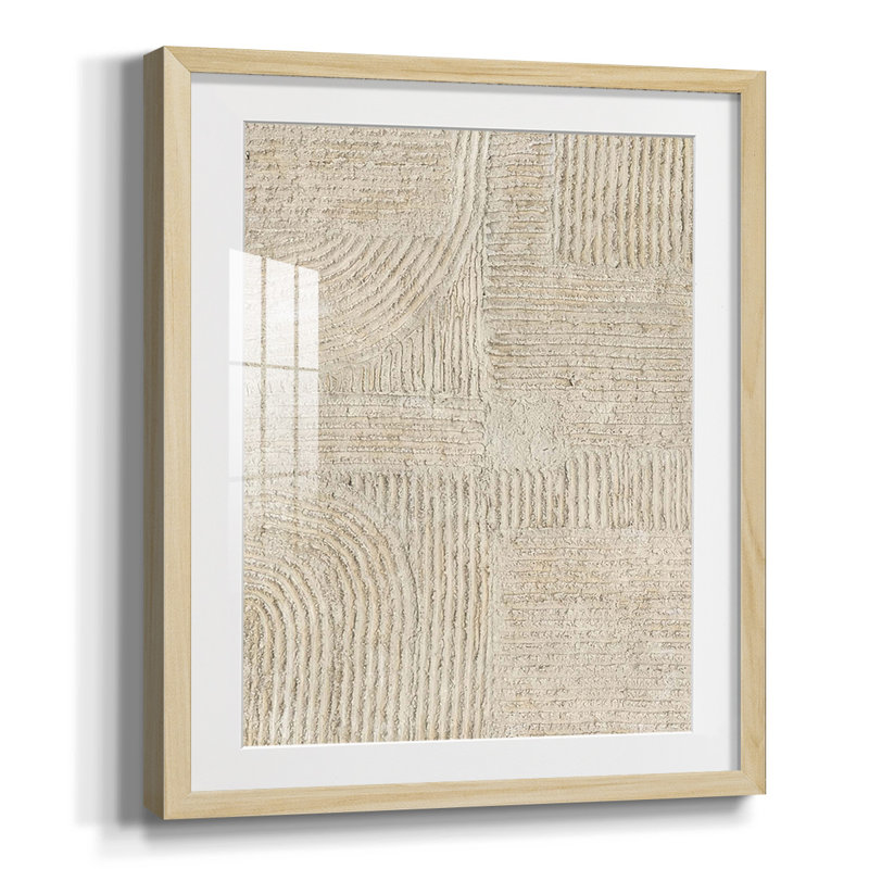 Sandstone Pastures I, reproduction encadrée, Papier encadré naturel, Oui