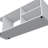 Modern White Tv Rack With Vast Open Storage Options, 17.8"X47.4"X13.7", Suits 50-59 Inch Tvs, Particle Board Construction Plentiful Forms,