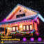 Multicolore de 6 lumières de Noël à DEL 840 lumières avec application et télécommande pour l'extérieur de la maison