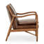 Fauteuil d'appoint en cuir véritable Kiannah-829662570