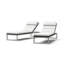 Milo Reclining Chaise Lounge with Cushion-192404779-192404781