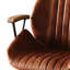 Chaise de bureau en cuir Hamilton