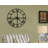 Lacy Metal Wall Clock