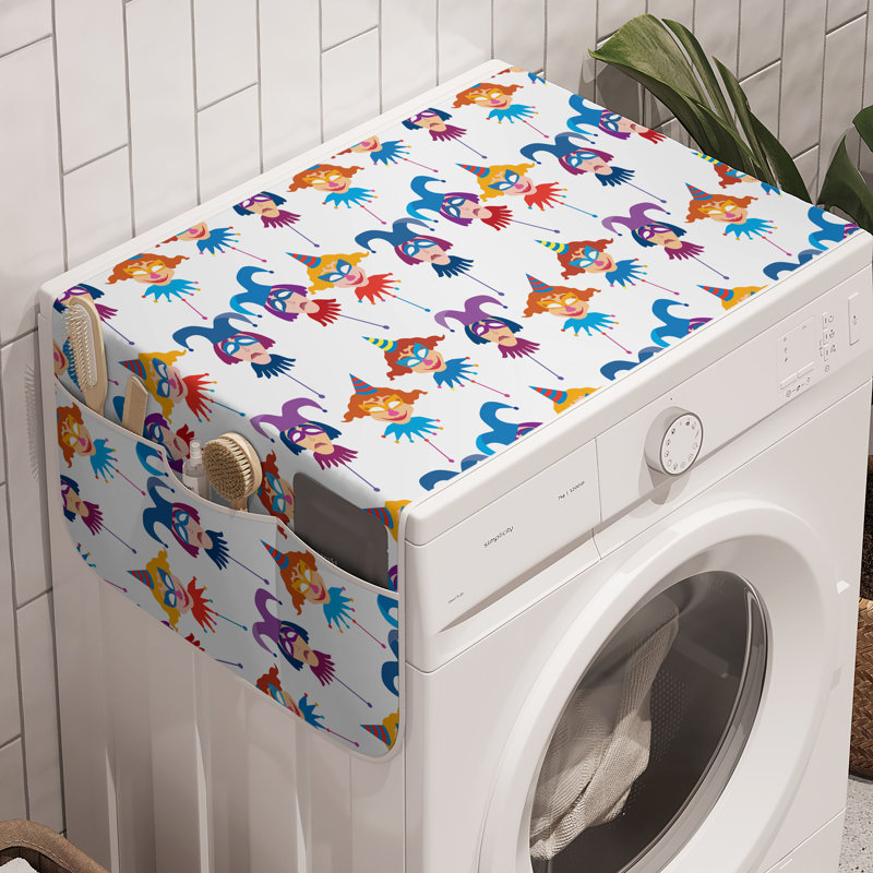Machine à laver East Urban Home Clown, paquet de 2, 47 po x 18,5 po