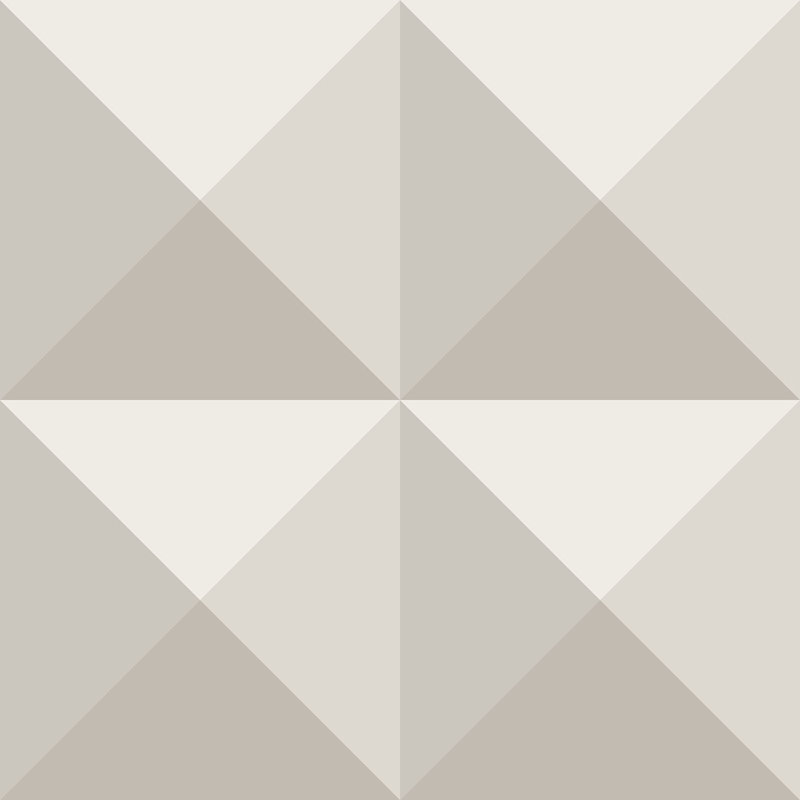 Yuki Osada Geometric Wallpaper Double Roll, Cream