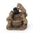 Nondas Hand Crafted Weather Resistant Floor Fountain with Light