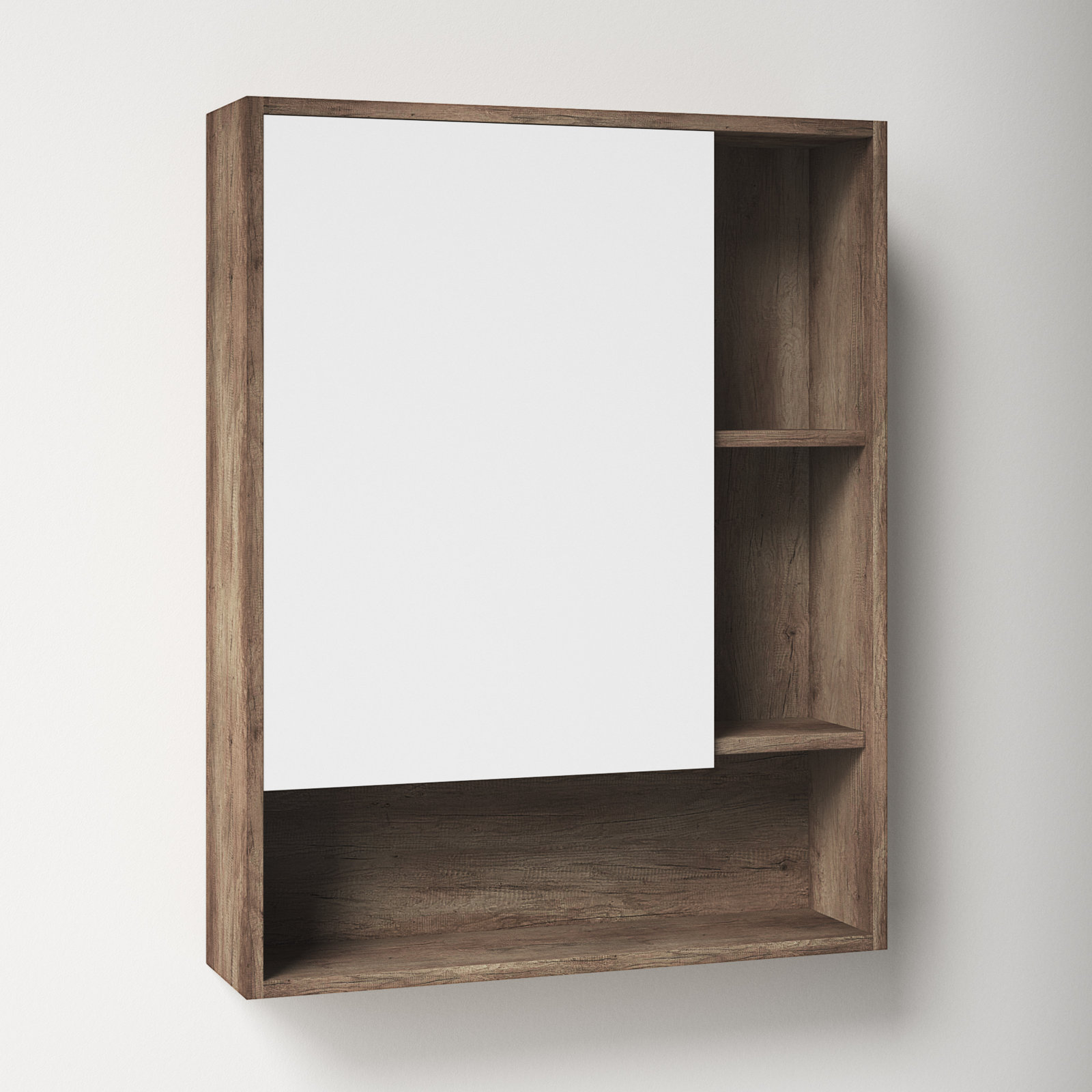 Jensen Surface Medicine Cabinet, Gray, Left
