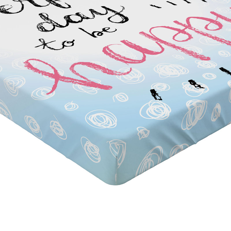 Ambesonne Eiffel Tower Fitted Sheet 2-Pack Sketch Perfect Day Blue Black, California King Fitted Sheet