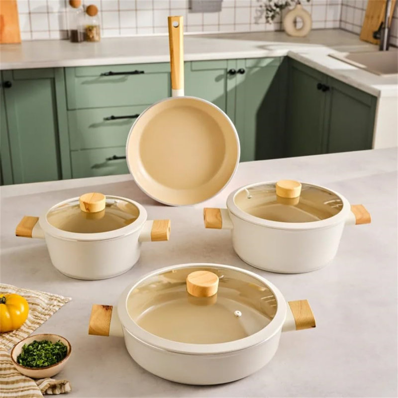 7 - Piece Ceramic Cookware Set