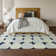 Premium Machine Washable Prisco Navy Rug