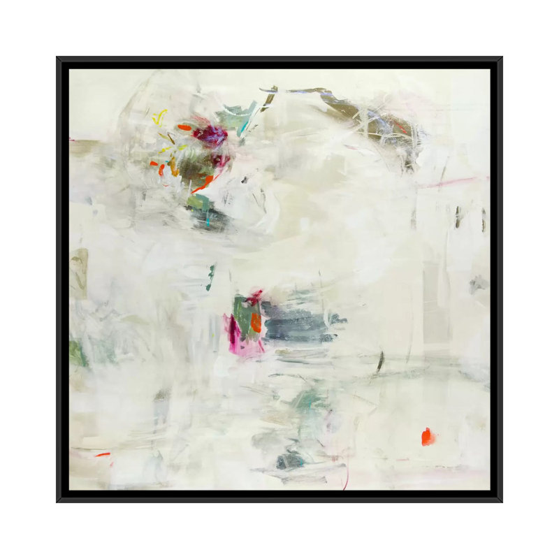 Express par Julian Spencer - Estampe numérique sur toile tendue avec châssis, H 18 po x l 18 po x P 1,5 po, Pas de tapis