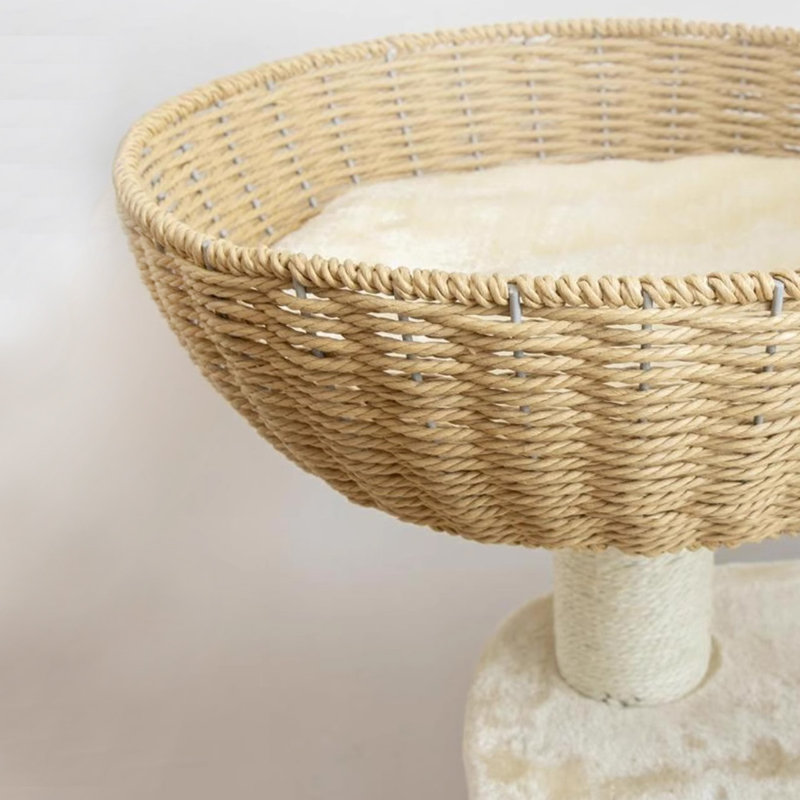 5 Tiers Cat Tree with Condons,Perch,Scratching Posts