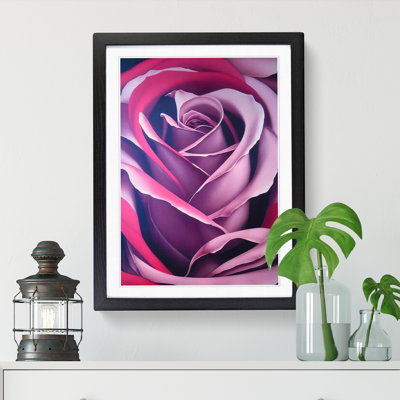 Rose Painting Spray - Single Picture Frame Print