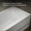 Bancroft® 60" x 32" Alcove Soaking Acrylic Bathtub-1497815967-1609282886