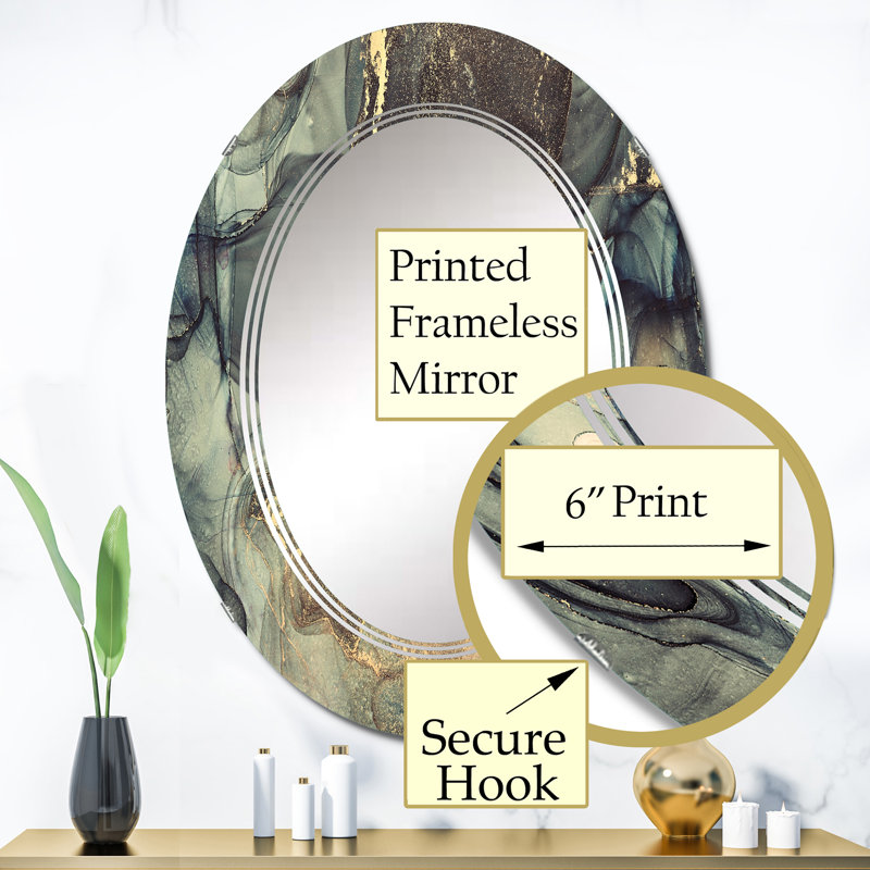 Miroir de salle de bain sans cadre, 36 po x 24 po
