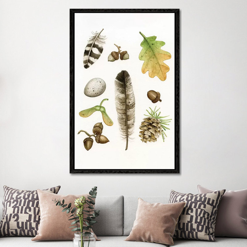 Woodland Study II by Tracy Lizotte - Gallery-Wrapped Canvas Giclée on Canvas, 152.5 cm H x 101.5 cm W, Black Framed