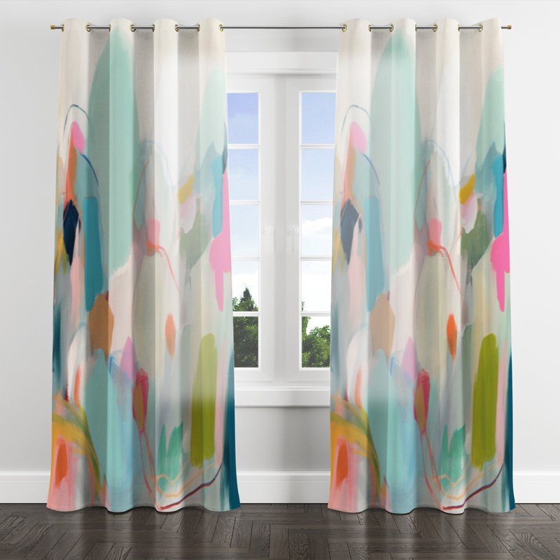 Ancelmo - Rideau à œillets moderne - Velours obscurcissant - 1 panneau, L 52 po x L 90 po, Œillets dorés