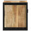40cm W Solid Wood Bedside Table