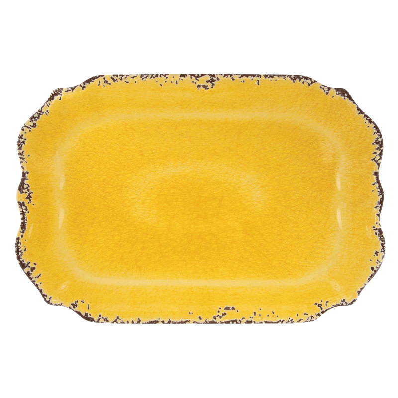 Melamine Tray, Orange