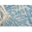 Botanica Blue/Ivory New Zealand Wool hand-tufted Area Rug-794815461-774651988