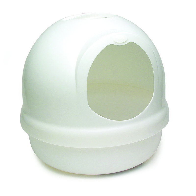 Litière standard Maru, Blanc nacré métallisé