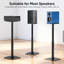 Speaker Stands, Height Adjustable Set Of 2