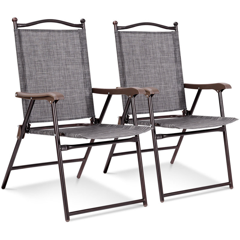 Chaise de patio Alvo, gris