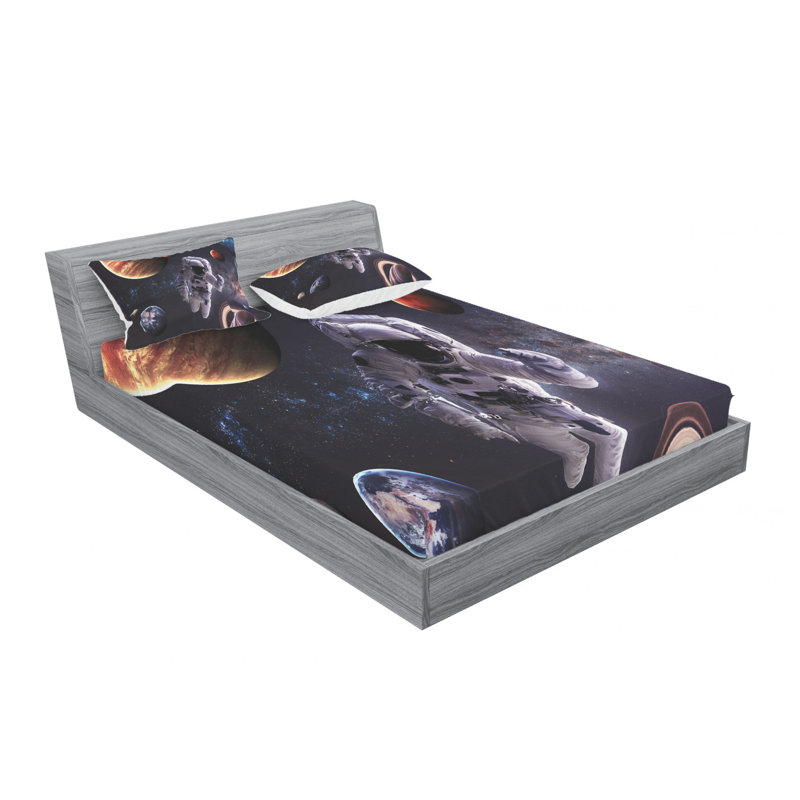 Microfiber Sheet Set, Full Sheet Set with Fitted Sheet