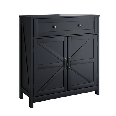 Armoire de rangement à 4 portes et armoire latérale