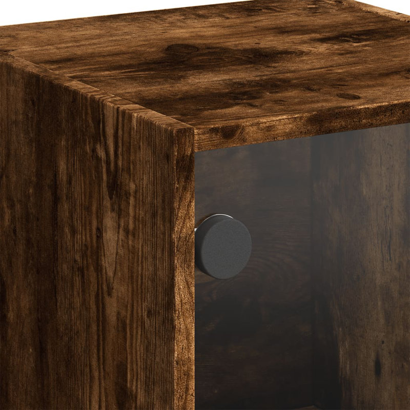 Matalin 35cm Sideboard, Smoked Oak