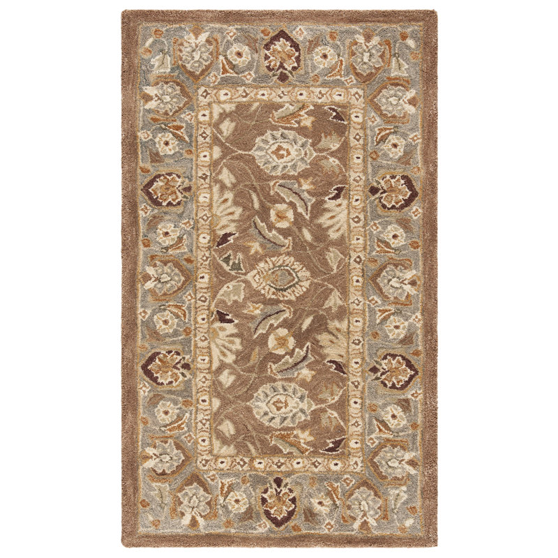 Tingley Hand Tufted Wool Oriental Rug, Rectangle 3' x 5'
