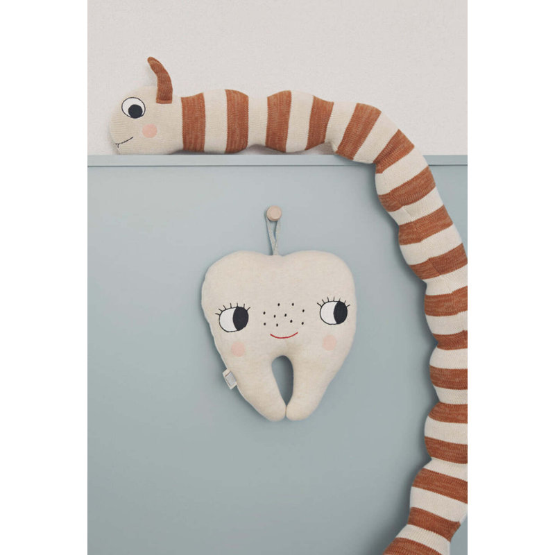 Tooth Novelty Pillow Cover & Insert