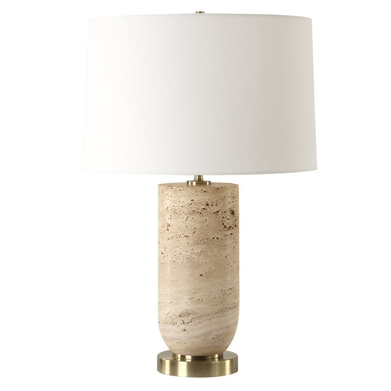 Mercer41 Folch Travertine Table Lamp