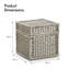 3 Piece Wicker Trunk Set