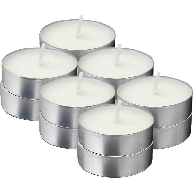 3 Hour Unscented Tealight Candles