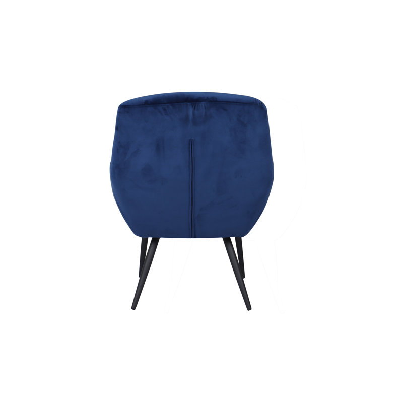 Upholstered Side Chair, Blue