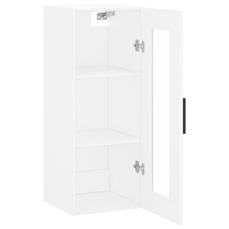 Mency Bathroom Cabinet, White