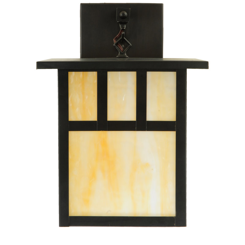 Outdoor Wall Lantern, 16.5" H x 12" W x 15.5" D