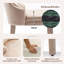 Gaye 49.5cm H Tufted Velvet Upholstered Parsons Chair-596859175-596859177