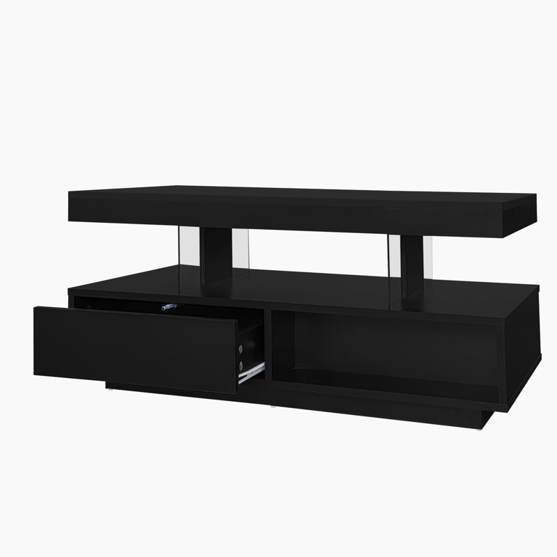 Pedestal Coffee Table with Storage