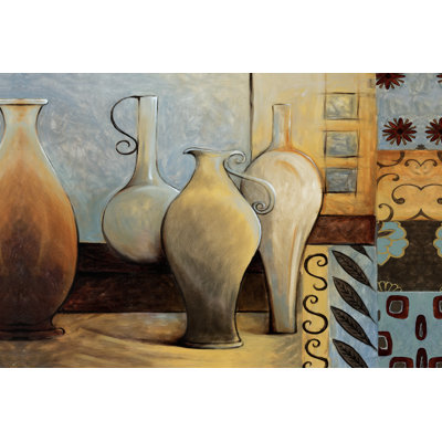 Curvaseive - Wrapped Canvas Painting