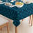 Fabric Textile Products, Inc. Square Tablecloth, 100% Cotton, Floral 163