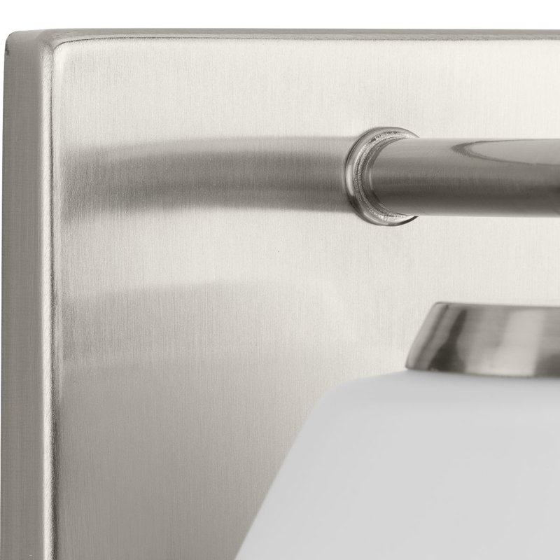 Éclairage de coiffeuse à intensité variable Audryna, Nickel brossé