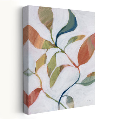 Plant Care III Rust - Abstract Blue Gray Green