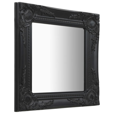 Ginsberg Wood Square Wall Mirror