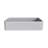 20.5'' Concrete Vessel Rectangular Modern Gray Bathroom Sink